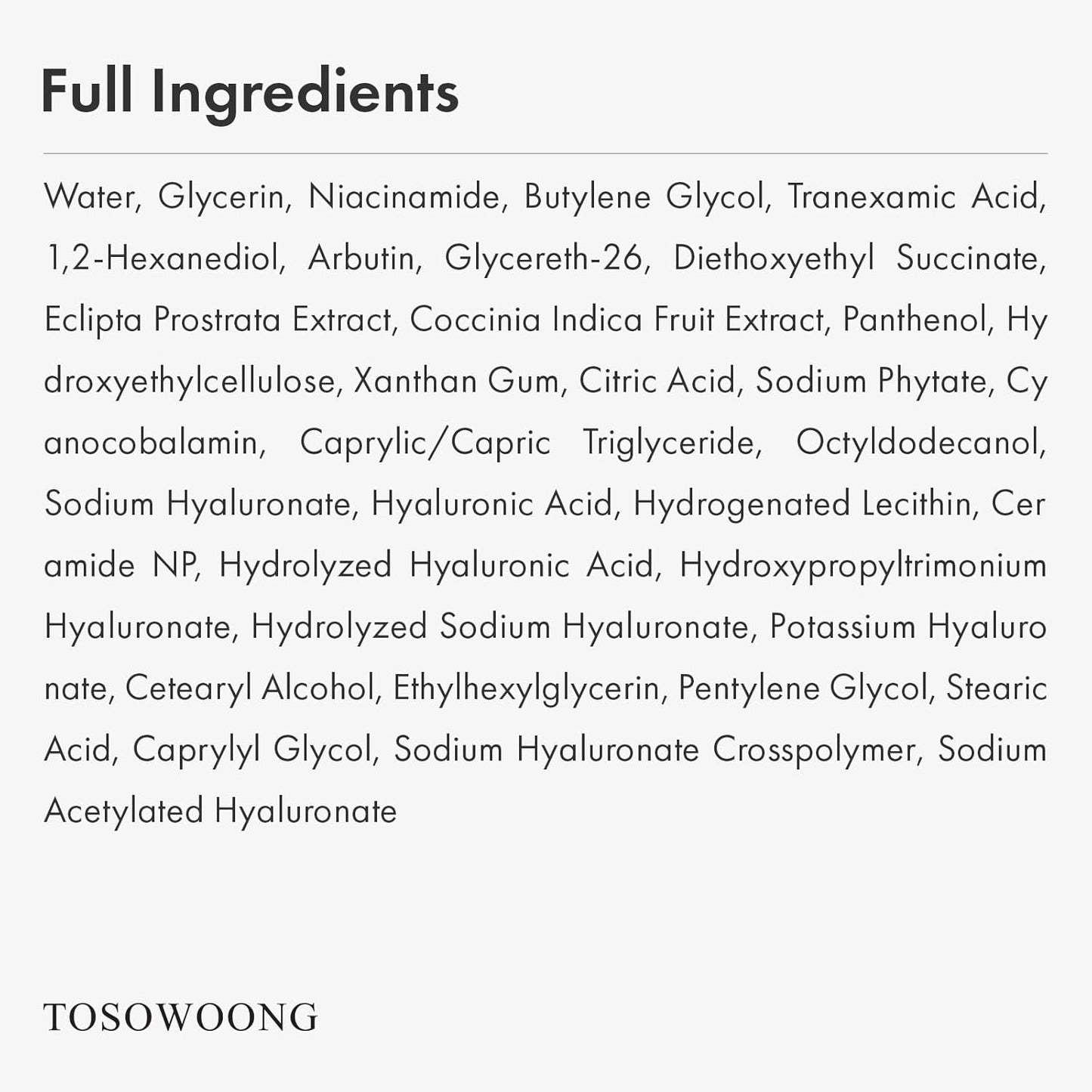 Niacinamide 10% + TXA Brightening Face Serum 33ml