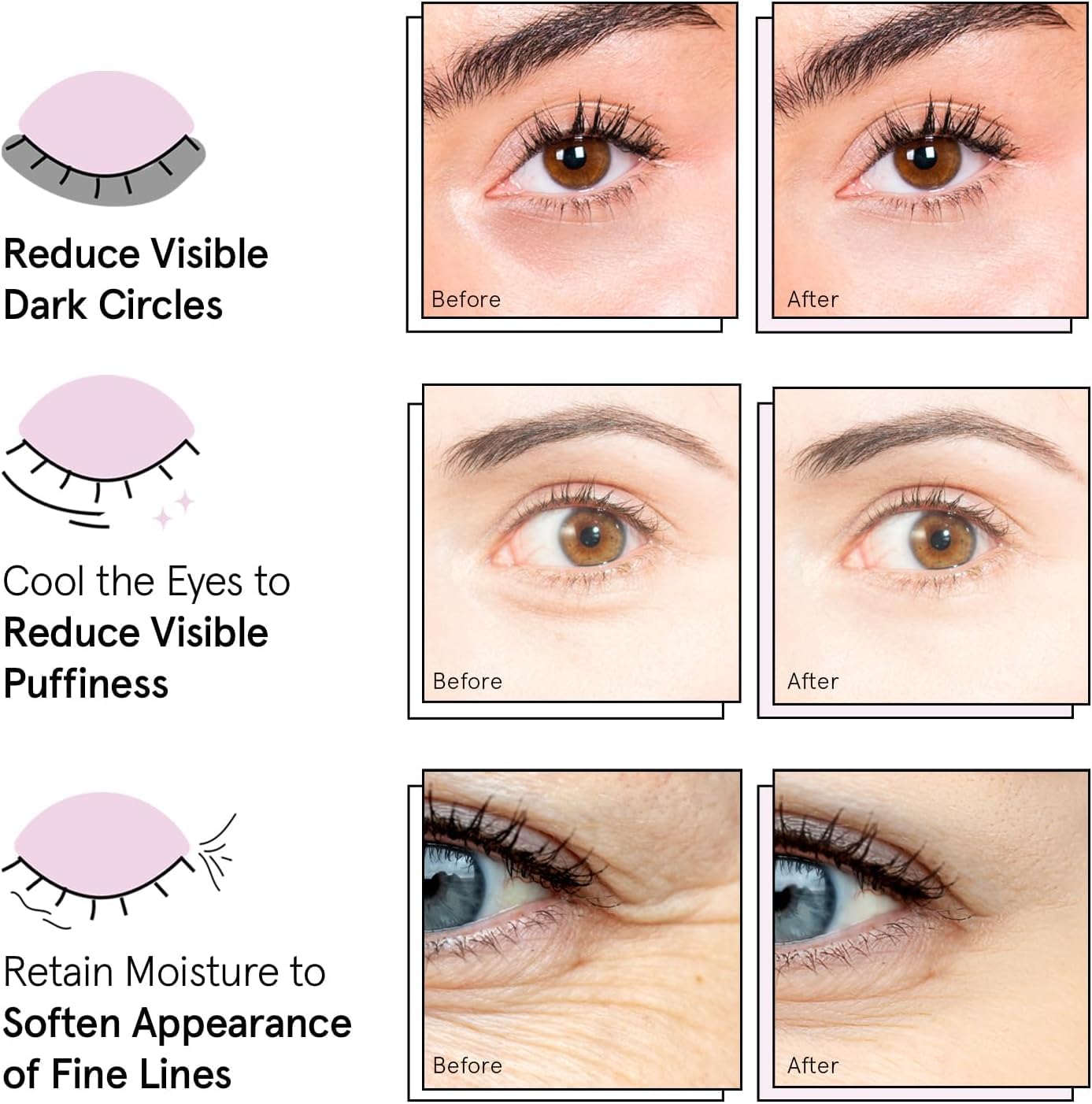 Gold Under Eye Mask Patches 24 Pairs