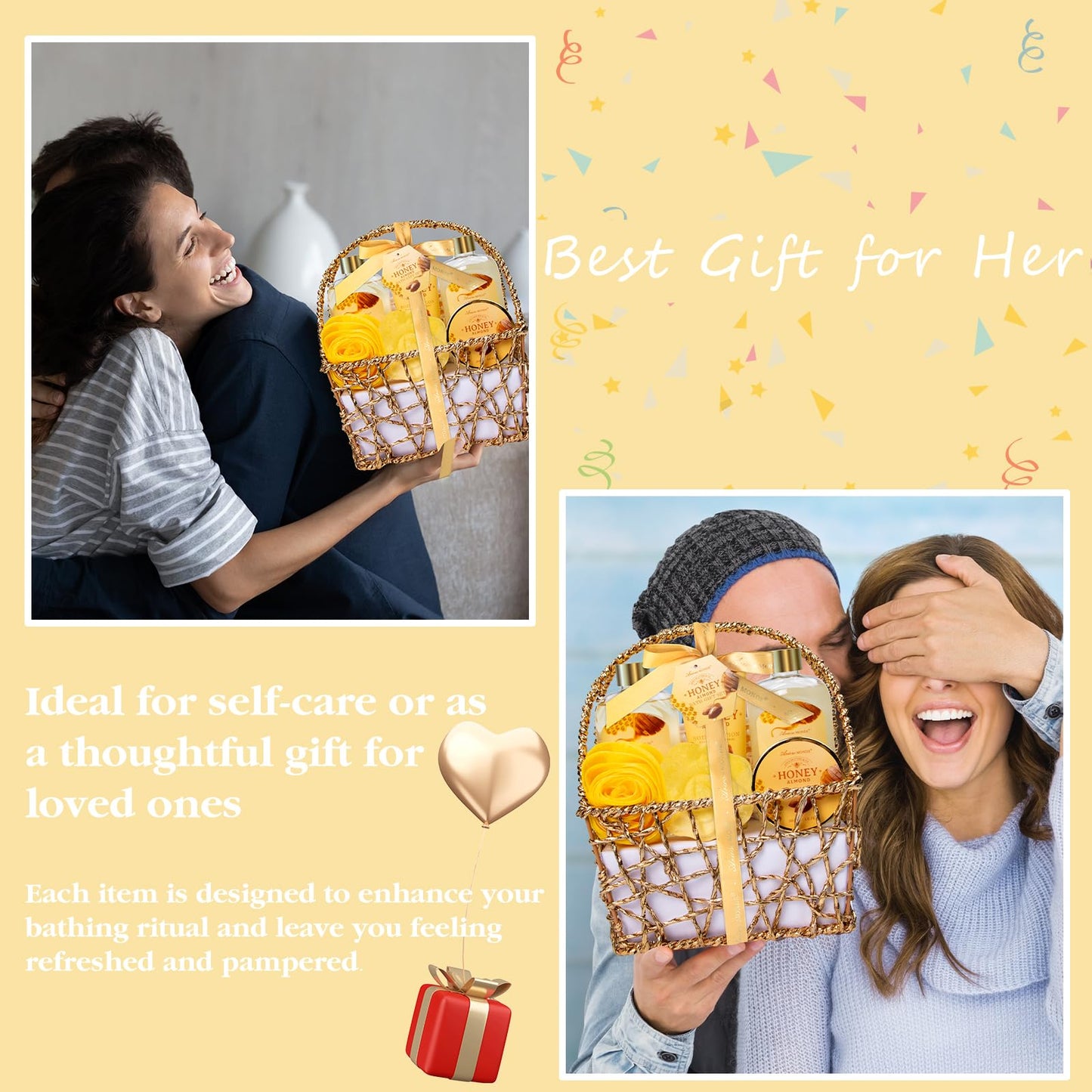 Rose Jasmine Spa Gift Set for Women