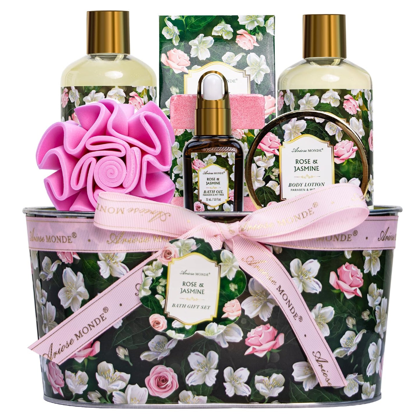 Rose Jasmine Spa Gift Set for Women