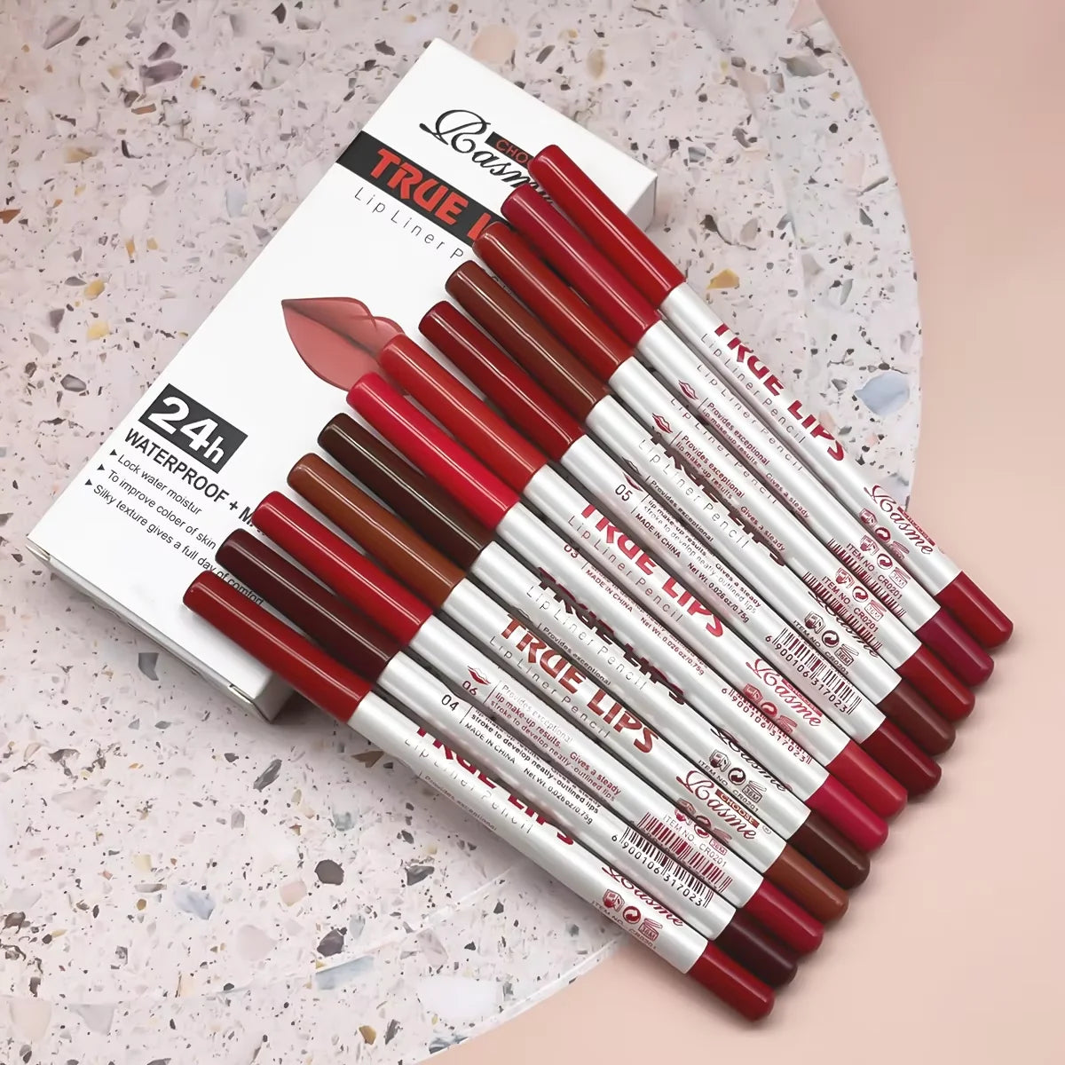 12PCS Matte Lipstick & Lip Liner Set – Long Lasting Waterproof Makeup Kit 💄