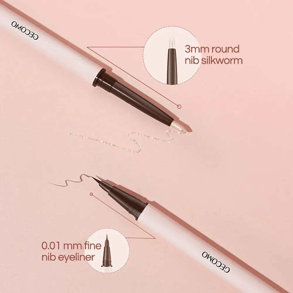GECOMO Double Ended Shimmer Eyeliner Pen ✨