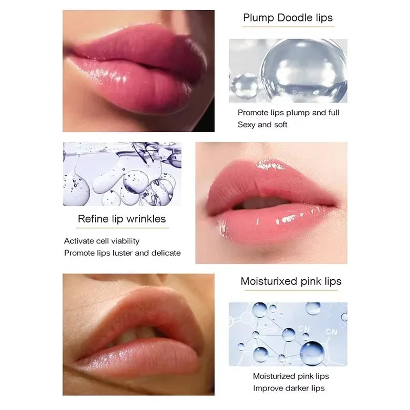Instant Lip Plumper Oil – Hydrating Volumizing Gloss Serum 💋