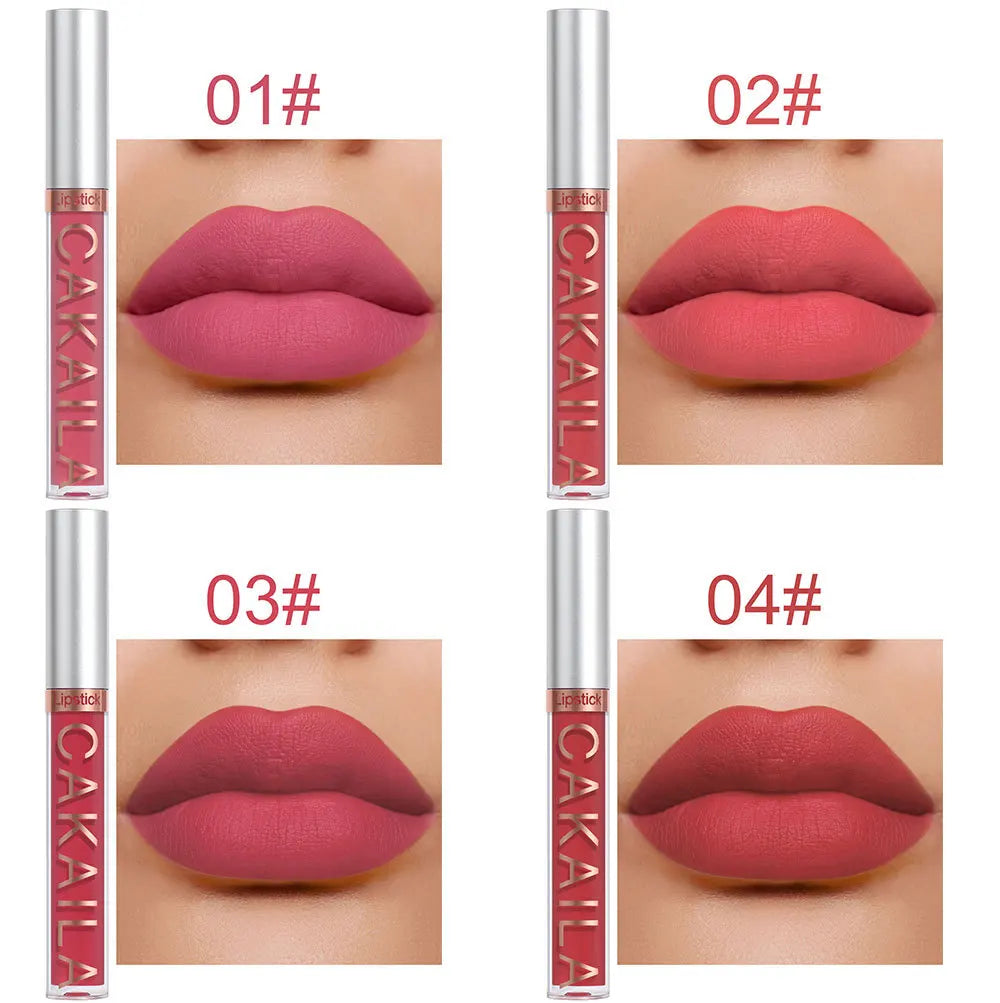 3-12PCS Matte Lipstick Set – Waterproof Long Lasting Velvet Lip Gloss Kit 💄