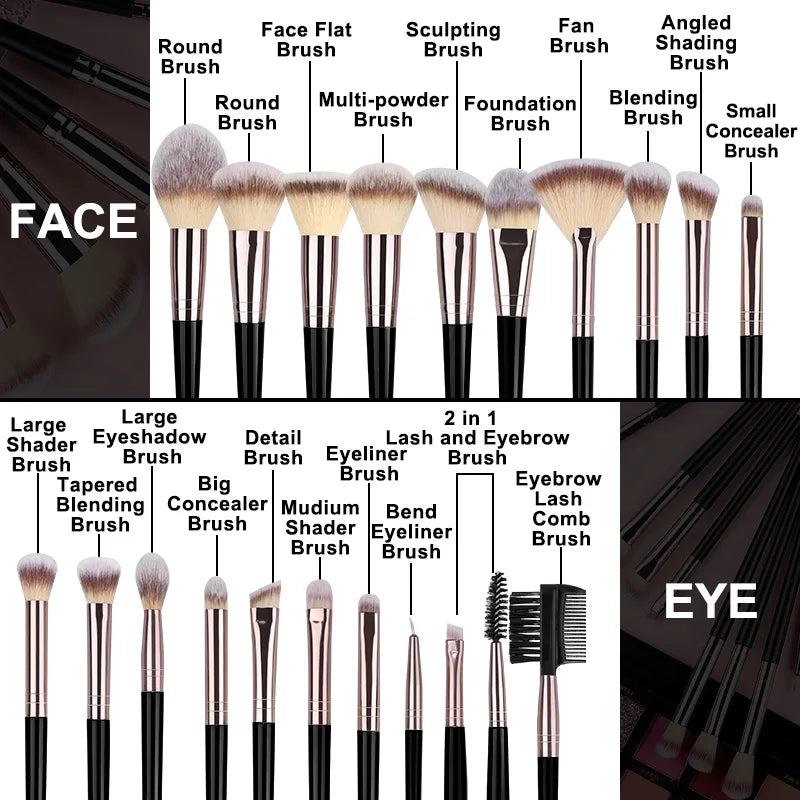 Luxury Soft Makeup Brush Set 💄