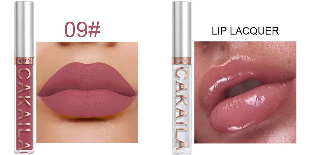 3-12PCS Matte Lipstick Set – Waterproof Long Lasting Velvet Lip Gloss Kit 💄