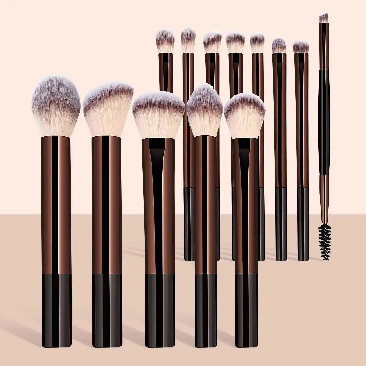 8PCS Professional Makeup Brush Set for Flawless Face & Eye Makeup