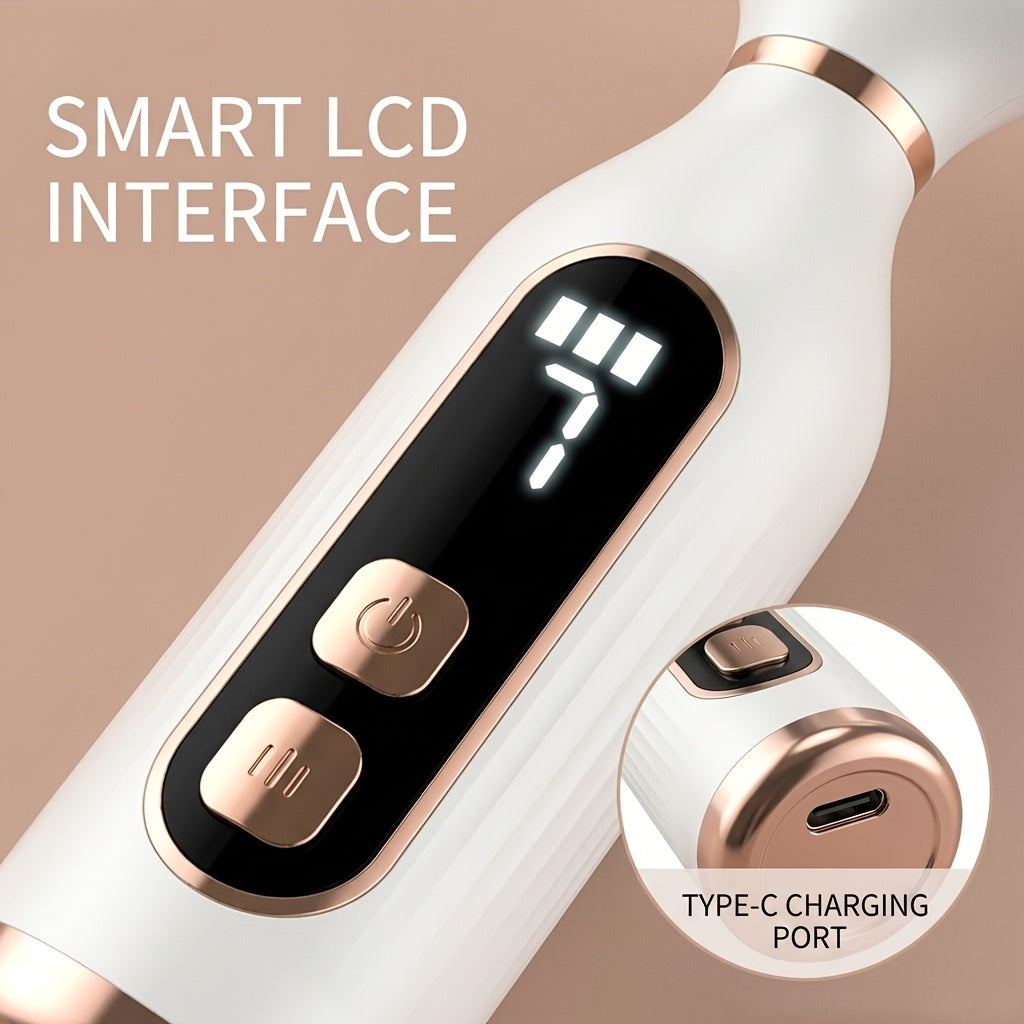 LED Facial & Neck Massager – 7 Modes USB Rechargeable Face Sculpting Device
